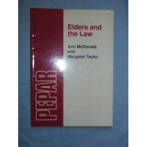 Elders and the Law (9780948680281) by Ann McDonald