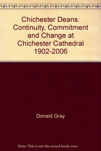 Chichester Deans (9780948765223) by Paul G.M. Foster; John Wyatt; Tom Devonshire Jones