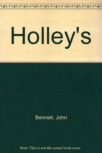 Holley's (9780948854057) by John Bennett