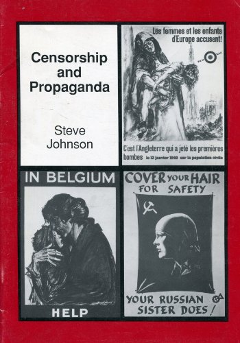 Censorship and Propaganda (9780948865299) by JOHNSON, S.