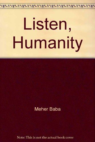 9780948867156: Listen, Humanity