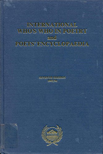9780948875014: INTL WHOS WHO POETRY7ED 93/94 (International Biographical Centre Reference Library)