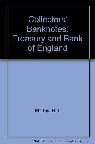 Stock image for Treasury and Bank of England (Collectors Banknotes) for sale by Reuseabook