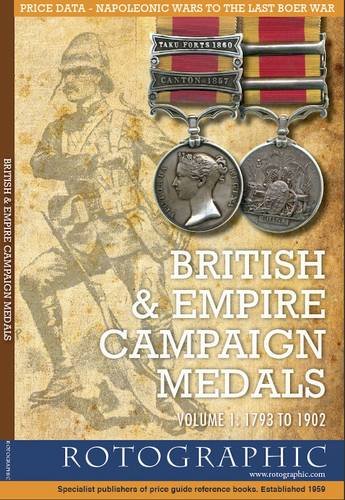 9780948964640: British and Empire Campaign Medals: 1793 to 1902