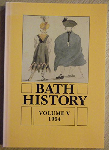 Beispielbild fr Bath History: v. 5 zum Verkauf von WorldofBooks