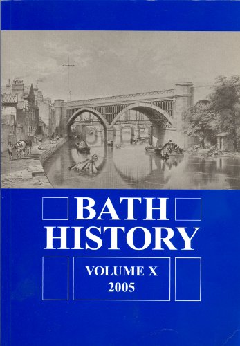 Beispielbild fr BATH HISTORY VOLUME X: v. 10 zum Verkauf von WorldofBooks