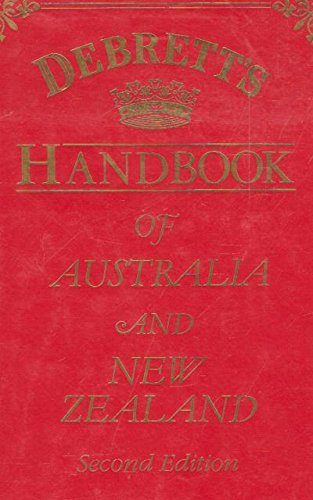 DEBRETT'S HANDBOOK OF AUSTRALIA & NEW ZEALAND-2ND EDITION