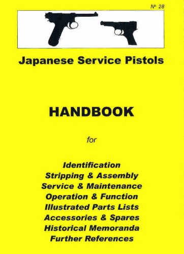 Japanese Nambu Types 14 & 94 Service Pistols Assembly, Disassembly Manual No. 28