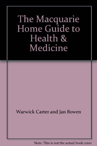 Imagen de archivo de The Macquarie Home Guide to Health & Medicine a la venta por AwesomeBooks