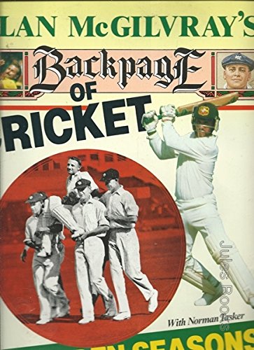 Stock image for Backpage of Cricket for sale by Matheson Sports International Limited