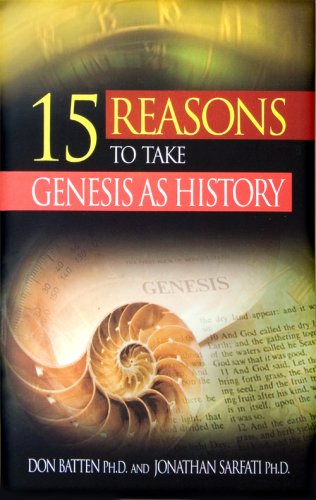 Stock image for 15 Reasons to Take Genesis As History for sale by SecondSale