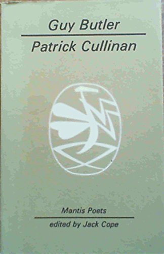 Beispielbild fr Guy Butler Patrick Cullinan zum Verkauf von Chapter 1