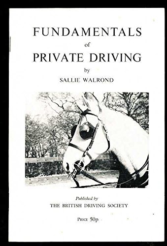 9780950046709: Fundamentals of Private Driving