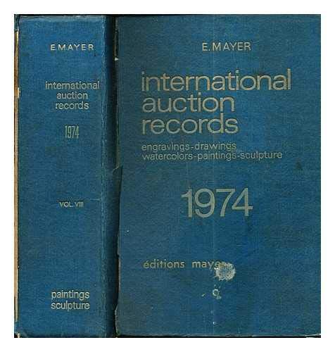 International Auction Records (9780950050898) by Enrique Mayer