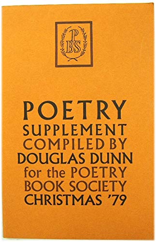 Stock image for Poetry Book Society Poetry Supplement: Christmas, 1979 for sale by Phatpocket Limited