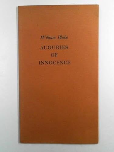 9780950215440: Auguries of Innocence