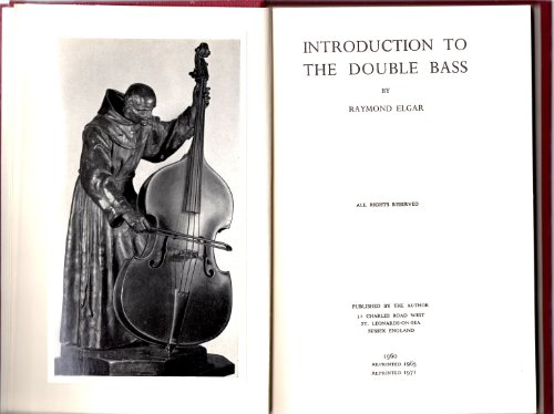 9780950243115: Introduction to the Double Bass