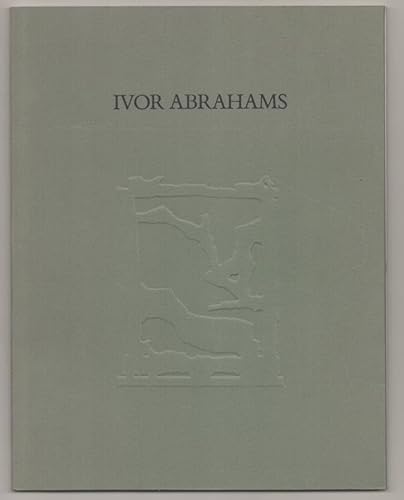 Imagen de archivo de Ivor Abrahams: Ocean Gate a la venta por Books From California