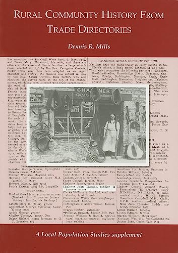 9780950395197: Rural Community History from Trade Directories (Local Population Studies Supplement)