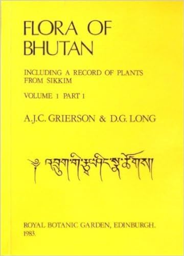 Beispielbild fr Flora of Bhutan zum Verkauf von Blackwell's