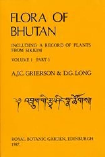 9780950427065: Flora of Bhutan: Volume 1, Part 3
