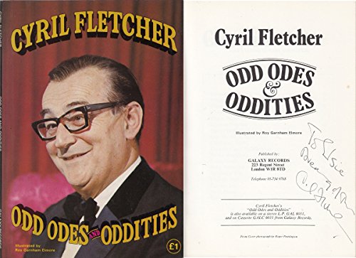 Stock image for Odd Odes and Oddities for sale by Waysidebooks