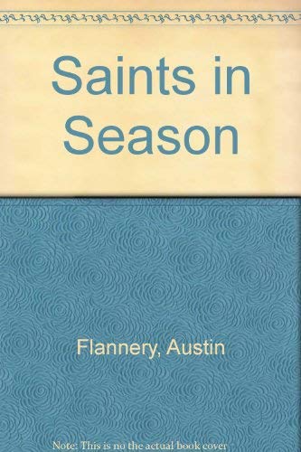 9780950479712: THE SAINTS IN SEASON: A Companion to the Lectionary.