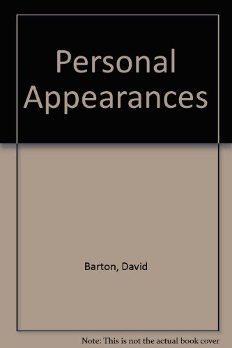 Personal Appearances (9780950590738) by Barton, David