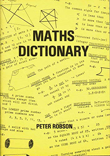 9780950641423: Maths Dictionary