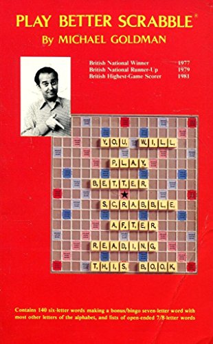 Beispielbild fr Play Better Scrabble zum Verkauf von WorldofBooks