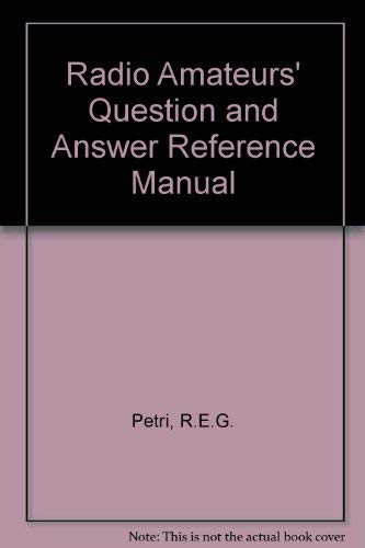 9780950933504: Radio Amateurs' Question and Answer Reference Manual