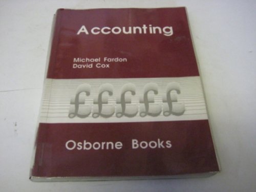 Imagen de archivo de Accounting a la venta por AwesomeBooks