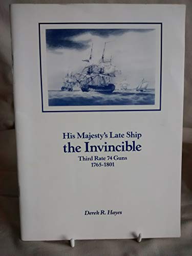 Beispielbild fr His Majesty's Late Ship "The Invincible", 1765-1801 zum Verkauf von WorldofBooks