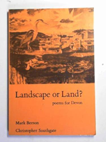 Imagen de archivo de Landscape or Land?: Poems for Devon a la venta por WorldofBooks