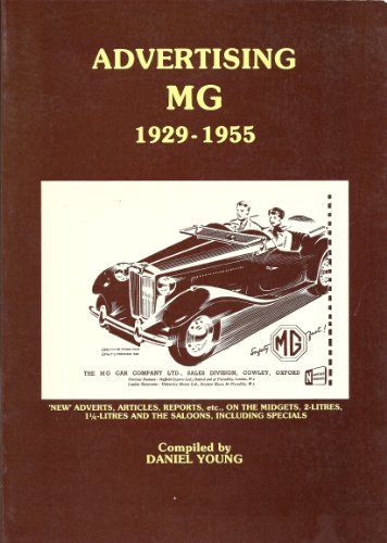 Beispielbild fr Advertising MG: 1929-1955 zum Verkauf von HPB-Red