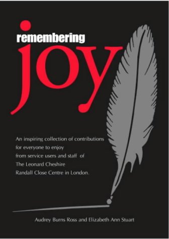 Beispielbild fr Remembering Joy zum Verkauf von WorldofBooks