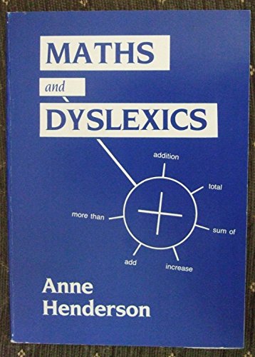 Imagen de archivo de Mathematics and Dyslexia a la venta por WorldofBooks