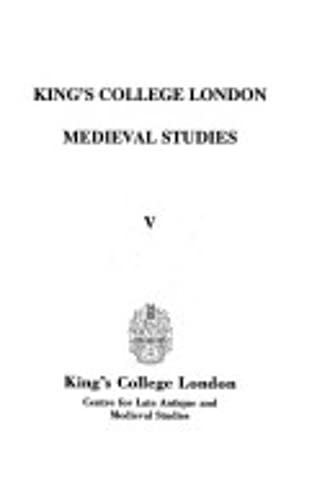 Stock image for Chaucer and Fifteenth-Century Poetry: 5 (Kings College London Medieval Studies (KCLMS)) for sale by WorldofBooks