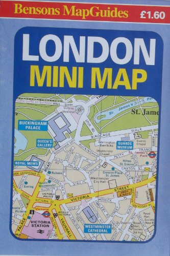 Imagen de archivo de London Mini Map a la venta por Goldstone Books