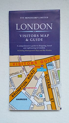 Beispielbild fr London Visitors Map and Guide: A Comprehensive Guide to Shopping, Travel and Sightseeing in London, Including Underground Map and Bus Routes zum Verkauf von HPB Inc.