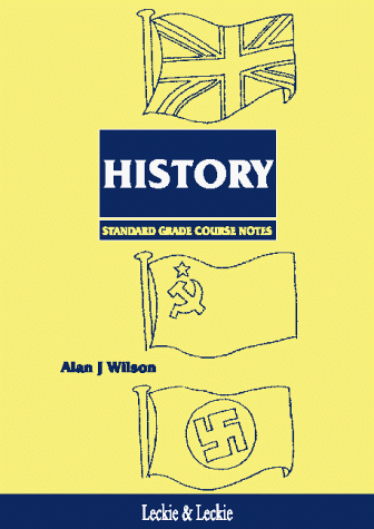 Beispielbild fr Standard Grade History Revision Notes (Standard Grade Revision Notes) zum Verkauf von AwesomeBooks