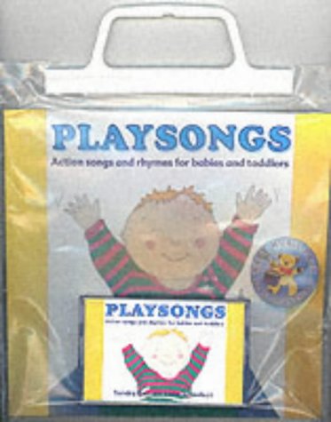 Stock image for Playsongs Action Songs and Rhymes for Babies and Toddlers (Book & Cassette pack) for sale by WorldofBooks