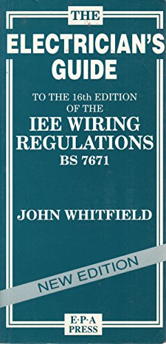 Beispielbild fr The Electrician's Guide to the 16th Edition of the IEE Wiring Regulations zum Verkauf von WorldofBooks