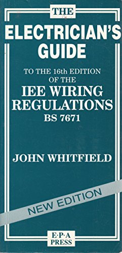 Stock image for The Electrician's Guide to the 16th Edition of the IEE Wiring Regulations for sale by WorldofBooks