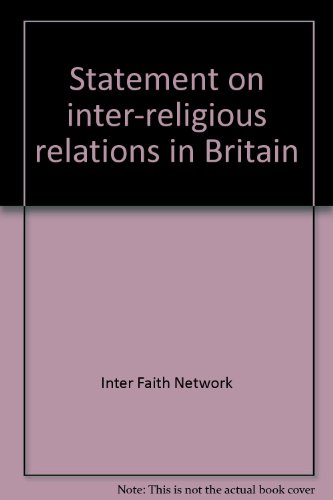 9780951743201: Statement on inter-religious relations in Britain