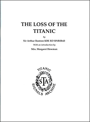 9780951819005: Loss of the "Titanic"