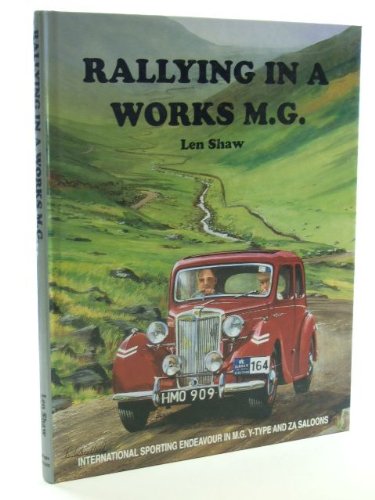 Rallying In A Works M.G.