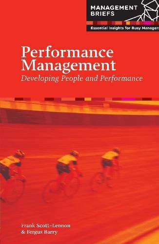 9780951973820: Performance Management: Developing People & Performance (Management Briefs)