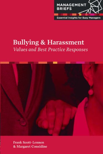 9780951973837: Bullying and Harassment: Values and Best Practice Responses