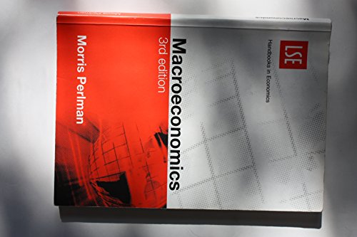 Beispielbild fr Macroeconomics (Handbooks in Economics, 3rd Edition) zum Verkauf von ThriftBooks-Dallas